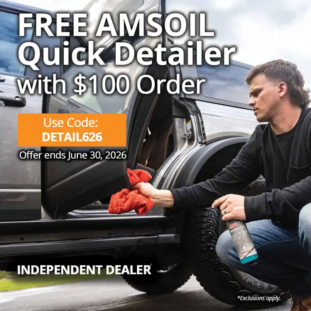 Free AMSOIL Plastic Funnel with Order of $75 or More