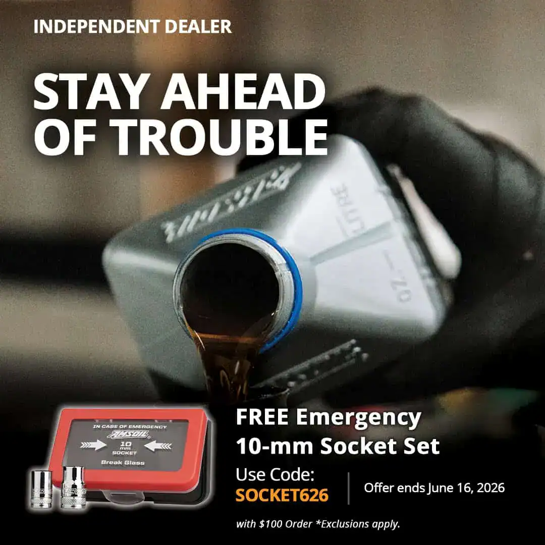 Free AMSOIL Plastic Funnel with Order of $75 or More