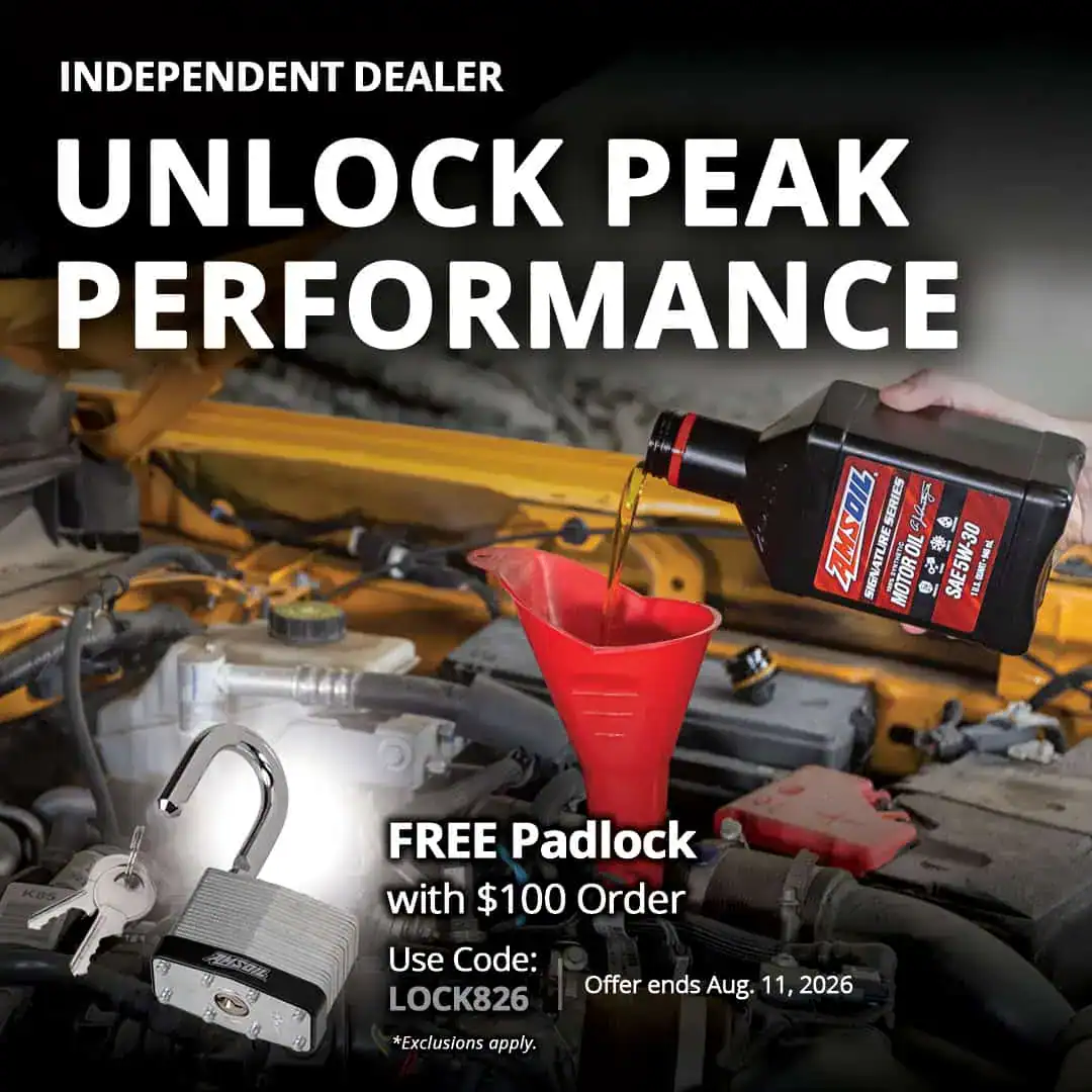 Free AMSOIL Plastic Funnel with Order of $75 or More
